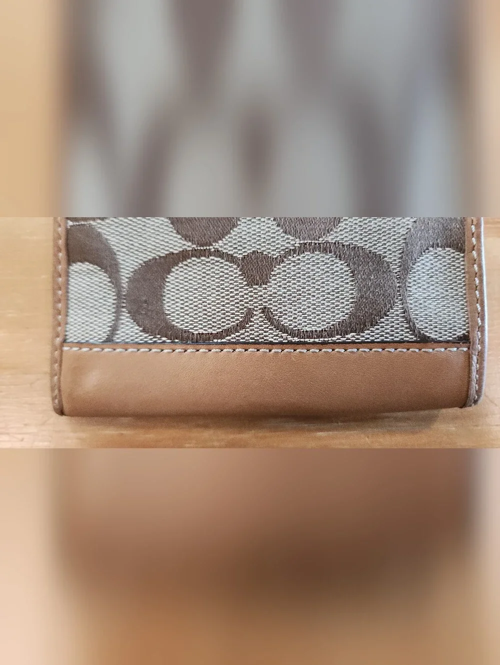 Coach Y2K Signature Canvas Card Case